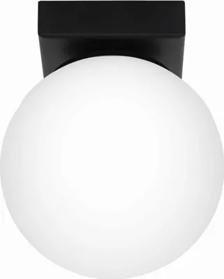 Zdjęcie produktu dla Plafon okrągły YOLI czarno-biały 1xG9x10W szkło wym:14,5x12x12cm IP20 Sollux Lighting
