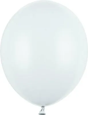 Zdjęcie produktu dla Balony lateksowe Strong, Niebieskie, Pastel Light Misty Blue, 12cm, 100 szt.