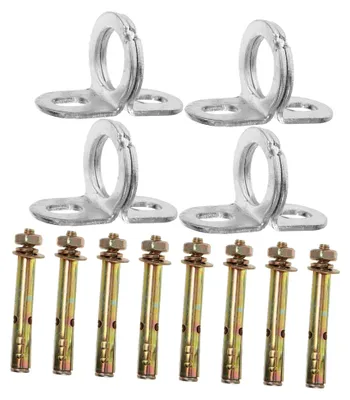 Produktbild von 4 Stück Deckenhaken aus Edelstahl für Hängematten und Schiffszubehör