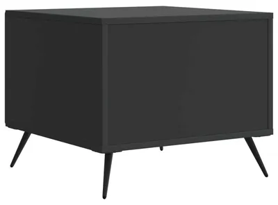 Productafbeelding van vidaXL Salontafel, zwart, 49 x 50 x 40 cm, houtvezel