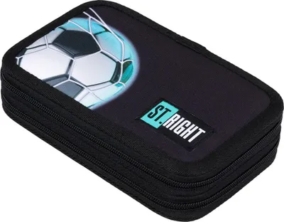 Obrázek produktu pro Dvojitý penál s příslušenstvím Neon Football St.Right Majewski