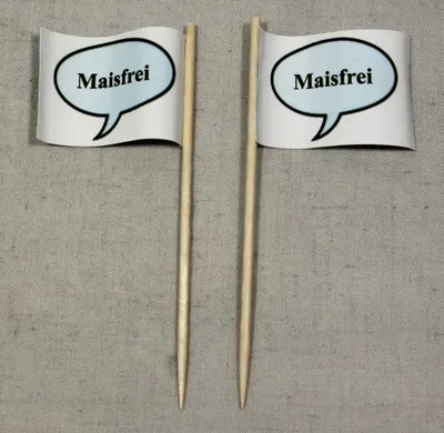Produktbild von Party-Picker Flagge Maisfrei Papierfähnchen in Spitzenqualität 25 Stück Beutel