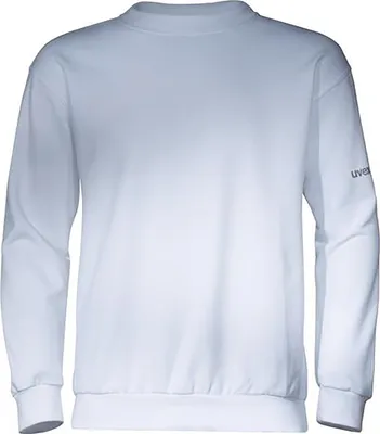 Produktbild von uvex Sweatshirt weiß Gr. L
