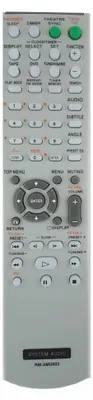 Produktbild von Ersatz Fernbedienung für Sony RM-AMU001 | RM-AMU003 | RM-AMU005