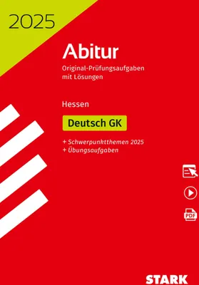 Produktbild von STARK Abiturprüfung Hessen 2025 - Deutsch GK
