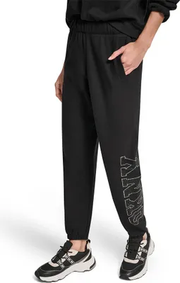 Immagine prodotto di Dkny Rhstn Gamba Joggers Nero M Donna Nero M