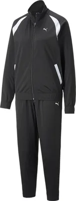 Produktbild von Puma Trainingsanzug Damen Classic Trikot Suit, Farbe:Schwarz, Größe:XL
