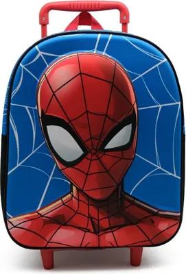 Immagine prodotto di Spiderman 3D 34 CM Trolley asilo bicicletta borsa borsa tempo libero borsa