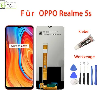 Produktbild von Für Oppo Realme 5s RMX1925 LCD Display Touch Screen Bildschirm Schwarz