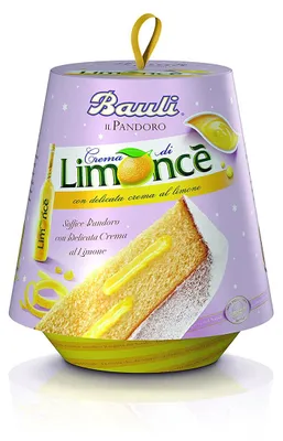 Obrázek produktu pro Bauli il Pandoro Limonce kynutý koláč s citronovou krémovou náplní 750g