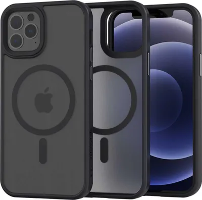 Obrázek produktu pro Magnetické pouzdro pro MagSafe SPACECASE Hybrid Mag pro iPhone 12/12 Pro Černá