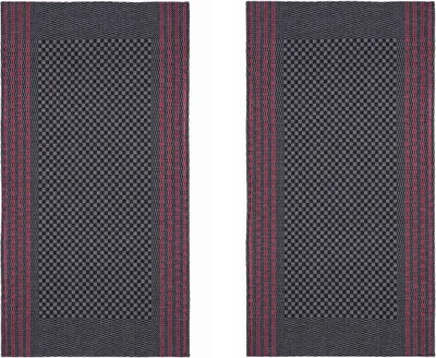 Produktbild von Küchentuch Grubentuch - Halbleinen - 50 x 100 cm - kariert 2er Set