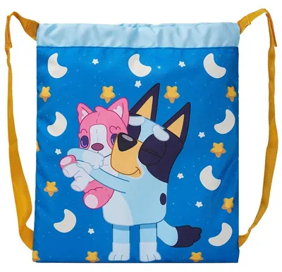 Produktbild von Bluey Dreams Turnbeutel Blau Kinder Blau One Size