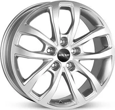 Produktbild von 18 Zoll Alufelge OXXO HYPERION 18"x8,0" 5x120 PCD ET51 65,1mm Felge Silber