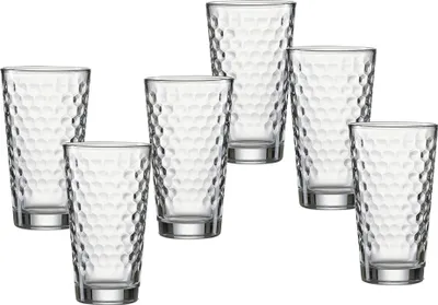 Zdjęcie produktu dla Ritzenhoff & Breker 319323 Szklanka do longdrinków Favo przezroczysta - 400 ml, 6 szt