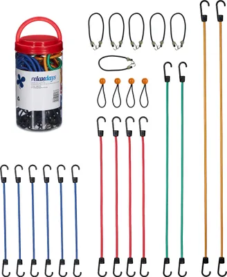Produktbild von relaxdays Spanngummi 24er Set