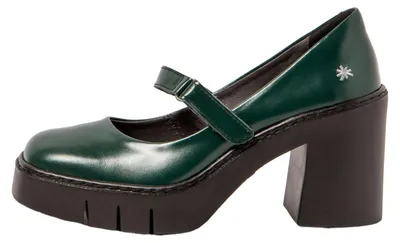 Image de Art Mary jane pour Femme 1977 NAPPA SHINNY JUNGLE/BERNA Couleur Vert