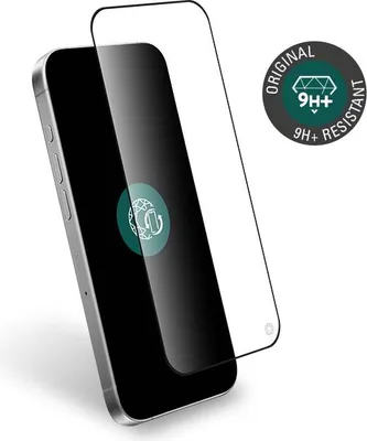 Zdjęcie produktu dla Force Glass, ochraniacz ekranu do iPhone 16 Pro Max 2.5D szkło hartowane 9H+, przezroczysty
