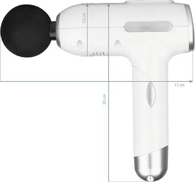 Zdjęcie produktu dla Pistolet Do Masażu Biały