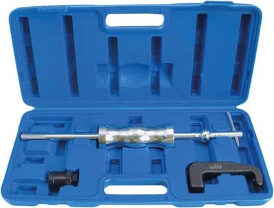 Immagine prodotto di Kit-set estrattore iniettori ,strumenti per la rimozione iniettore motori diesel, per l'installazione della guarnizione,con martello scorrevole,compatibili con Mercedess