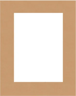 Produktbild von HNFD Passepartout 50 x 60 cm auf 30 x 40 cm hellbraun