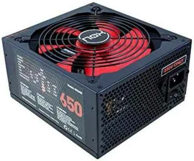 Obrázok produktu pre NOX NXS650, 650 W, 230 V, 50 - 60 Hz, 6.3 A, +12V,+3.3V,+5V,-12V,-5Vsb, Aktívny