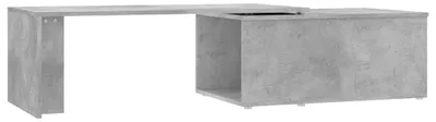 Produktbild von Couchtisch aus Holz in Betonoptik, 150 x 50 x 35 cm
