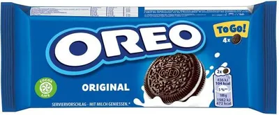 Produktbild von Oreo Original 4er Kakaokekse mit Cremefüllung, 44g