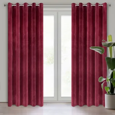 Produktbild von Eurofirany VILLA Vorhang 140x250 Ösen Rot