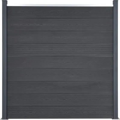 Immagine prodotto di Set Pannello di Recinzione Grigio 180x186 cm in WPC