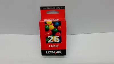 Produktbild von Lexmark #26 Color Print Cartridge, Cyan, Magenta, Gelb, Tinte auf Pigmentbasis