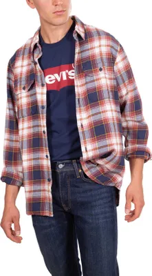 Immagine prodotto di LEVI'S - Camicia uomo worker in cotone e canapa - Taglia S
