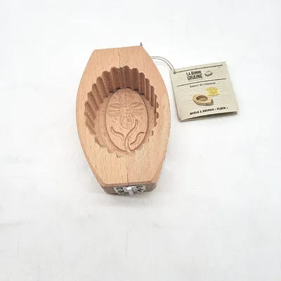 Immagine prodotto di Burro Stampo Cannella Hotel Ovale Decorazione Fiore 80g Torta 2