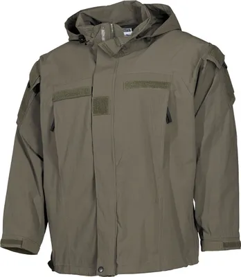Produktbild von MFH US Soft Shell Jacke, GEN III, Level 5, oliv