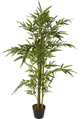 Produktbild von Künstlicher Bambusbaum im Topf, 130 cm