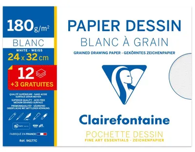 Obrázek produktu pro Clairefontaine 96177C, 15 listy