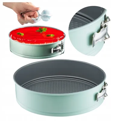 Obrázek produktu pro Forma na koláč s odnímatelným dnem, kulatá, průměr 26 cm, s nepřilnavým povrchem