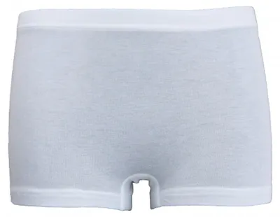 Produktbild von HERMKO 2710 4er Pack Mädchen Pant Panty aus 100% Baumwolle, Farbe:weiß, Größe:98