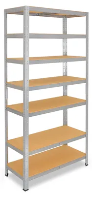 Image de shelfplaza HOME 230x70x40 cm Étagère charges lourde en galvanisé avec 7 étagères et une capacité de charge de 125 kg par étagère