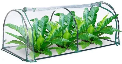 Immagine prodotto di Serra da giardino - Ideale per gli appassionati di giardinaggio - 1 pezzo - PVC - 50 x 130 x 60 cm