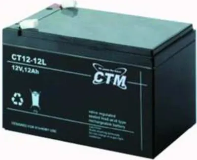 Produktbild von CT 12-12L AGM-Bleiakku 12v/12Ah 10388
