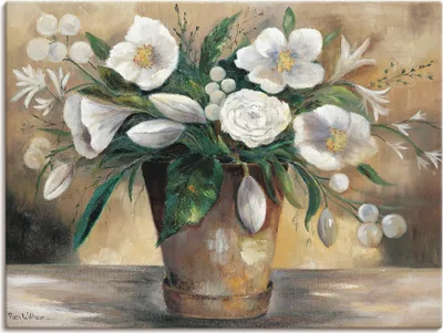 Produktbild von ARTland Leinwandbild Combination der Reinheit I Größe: 40x30 cm