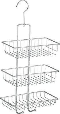Produktbild von Duschregal An Duschwand - Aufhängbares Duschregal - Duschregal Ohne Bohren - Hat- 50 x 13,5 x 22 cm