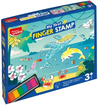 Productafbeelding van Maped® Creativ 906903 Maped® Creativ Malset MY FIRST FINGER STAMP mehrfarbig