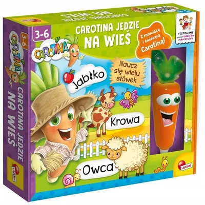 Produktbild von Carotina Lernspielzeug für Kinder Interaktive Lernkarten