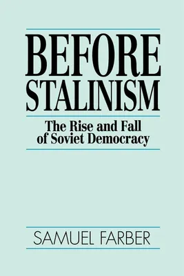 Produktbild von Before Stalinism