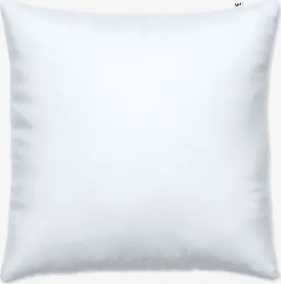 Produktbild von Kissenbezug 80x80 cm Mikrofaser, Allergiker Kopfkissenbezug - Wolkenfeld - Versteckter Reißverschluss, Unifarben Weiß