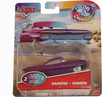 Zdjęcie produktu dla Disney pojazd Cars Color Changers junior 1:55 Auta Ramone Zmienia Kolor