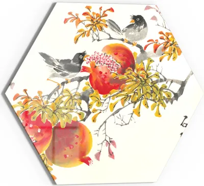 Produktbild von DEQORI Glasbild Echtglas 40x35 cm 'Stille Eleganz' Wandbild Bild modern Deko