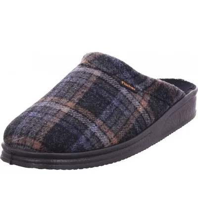 Produktbild von Fischer Markenschuhe Herren - Pantoffeln in grau, Gr. 40